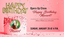 All Events By Date - Happy Birthday Mozart Pink